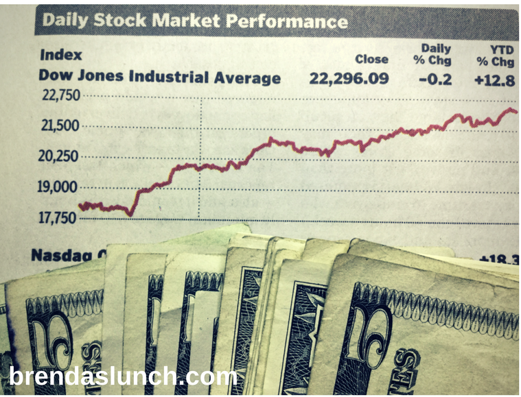 Stock Market Dow Jones brendaslunch finance profits stocks bonds personal finance invest investing investor